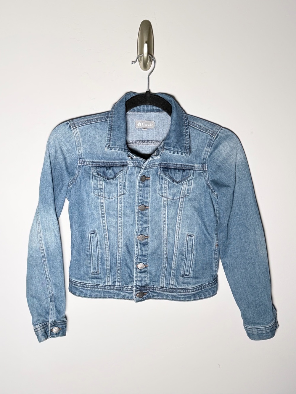 Tractr Light Blue Kids Denim Jacket